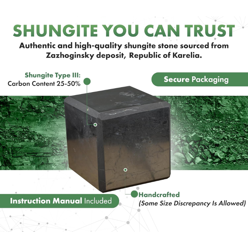 Shungite Stone Home EMF Defender