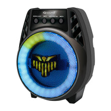 IQ Sound 4" Bluetooth TWS Party Speaker w LED Lights & Multi-Connectivity