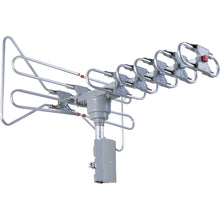 Supersonic 360-Degree HDTV Digital Amplified Motorized Antenna with Remote Control, Supports 2 TV Sets
