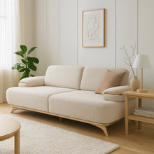 Lara Luxe Expandable Deep- 3 Seater Sofa (94")