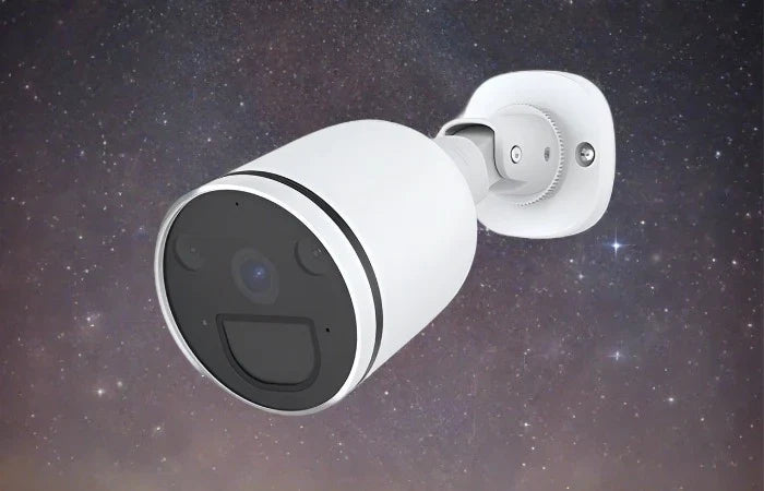 Outdoor Wi-Fi Security Camera with Installed Activation Code