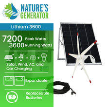 Nature's Generator L3600 Expandable Wind Generator