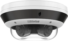 Silarius Pro Series SIL-MSD16MP288 16MP Outdoor Multisensor Network Dome Camera with Four 2.8-8mm Lenses & Night Vision (NDAA Compliant)