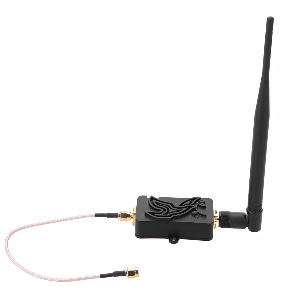 4W 4000mW 802.11b/g/n Wifi Wireless Amplifier Router 2.4Ghz WLAN ZigBee BT Signal Booster with Antenna TDD Computer Accessories