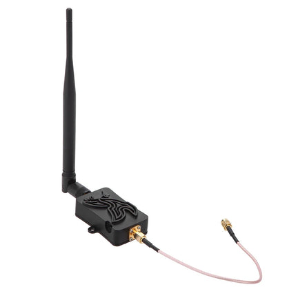 4W 4000mW 802.11b/g/n Wifi Wireless Amplifier Router 2.4Ghz WLAN ZigBee BT Signal Booster with Antenna TDD Computer Accessories
