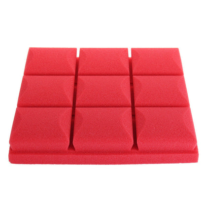 1Pc 30x30x5cm Soundproof sponge Acoustic Soundproof Sound Stop Absorption for KTV Audio Room