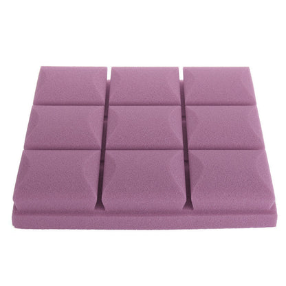 1Pc 30x30x5cm Soundproof sponge Acoustic Soundproof Sound Stop Absorption for KTV Audio Room