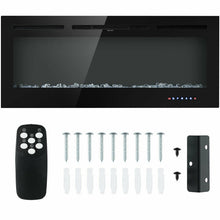 50" Electric Fireplace – Wall Mounted