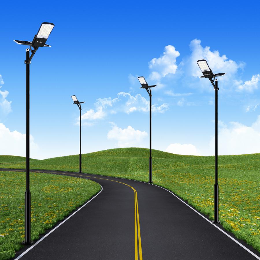 1500W solar street light with 20ft /16ft pole