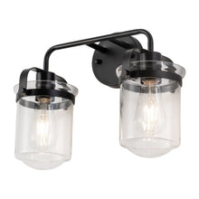 Modern Wall Lights Sconces with Clear Glass Shade and E26 Socket