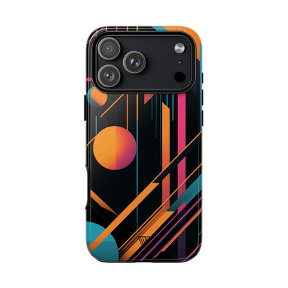 BOLD RETRO LINES | Tough Phone Case