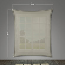 (40" x 60") Gray Door Holographic Rear Projection Screen with Mounting Hardware for Projecting Halloween Videos
