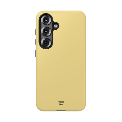 MUTED YELLOW SOLID | Tough Phone Case